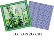 10. 20x20 cm